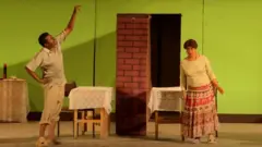 አለማየሁ ታደሠ እና ሉሌ አሻጋሪ በባቢሎን በሳሎን ላይ እንደ ውብሸት እና ትዝታ