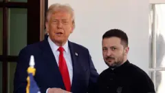 Трамп і Зеленський під час зустрічі 28 лютого, яка завершилась перепалкою в Овальному кабінеті Білого дому