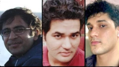 कॉकरोच जनता पार्टी ने आशुतोष रांका (बाएं), विजेता दहिया (बीच में) और सौरव दास को अपना प्रवक्ता नियुक्त किया है