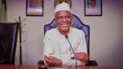 Nasir El-Rufai smiling for the camera