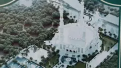 ਮਸਜਿਦ ਦਾ ਪ੍ਰਸਤਾਵਿਤ ਮਾਡਲ ਹੈ।