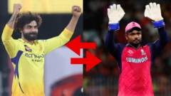 ஐபிஎல் டிரேட்: சாம்சன் - ஜடேஜா