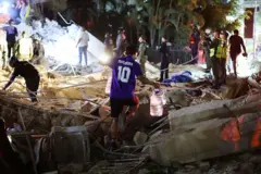 Las impactantes imágenes de los graves daños causados en Caracas por los potentes terremotos que han golpeado Venezuela