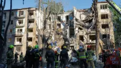 Последствия удара по Киеву