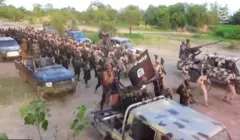 Aworan ẹgbẹ Boko Haram 