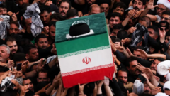 Yadda aka binne tsohon jagoran addini na Iran Ayatollah Ali Khamenei 