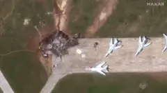 Base aérea de Belaya tras la Operación Telaraña