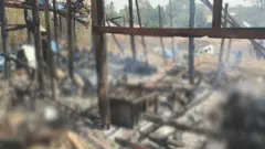 మియన్మార్‌ గ్రామంలో వైమానిక దాడులు