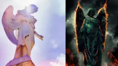 Un ángel y un demonio