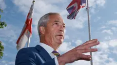 Nigel Farage, líder de Reform UK