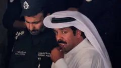 घटनास्थल पर कुवैत के सुरक्षा बल