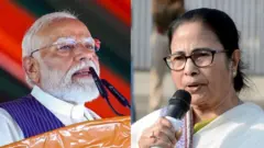 पीएम मोदी और ममता बनर्जी