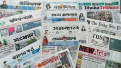 আজ ঢাকা থেকে প্রকাশিত বিভিন্ন দৈনিক পত্রিকা
