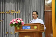 စစ်ကောင်စီကျန်းမာရေးဝန်ကြီး ဒေါက်တာသက်ခိုင်ဝင်း