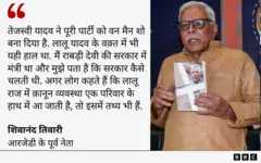 शिवानंद तिवारी का बयान ग्राफ़िक्स में