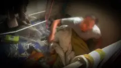 ภาพจากโดรน ก่อนถูกสารวัตรกานต์ใช้ปืนปัดโดรนตก