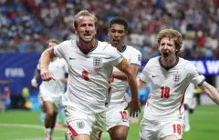 Harry Kane comemorando gol