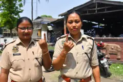 असममा मतदान गरेपछि दुई सुरक्षाकर्मी