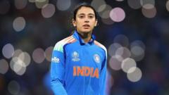 బీబీసీ ఇండియన్ స్పోర్ట్స్ వుమన్ ఆఫ్ ది ఇయర్ అవార్డు విజేత స్మృతి మంధాన