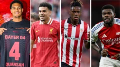 Quansah, Diza, Nico, Partey