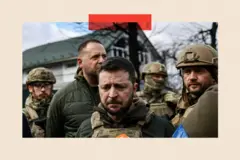El presidente ucraniano Volodymyr Zelensky.