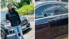 Kwabena Asumadu die inside en car 