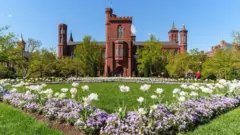 Sede do Instituto Smithsonian, também conhecido como Castelo Smithsonian em Washington