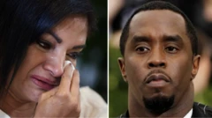 Thalia Graves, Combs'u suçlayanlardan biri ağlıyor