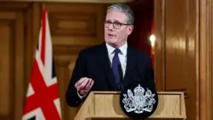 যুক্তরাজ্যের প্রধানমন্ত্রী স্যার কিয়ের স্টারমার