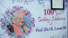 ਡਾ. ਲਕਸ਼ਮੀਬਾਈ ਦੇ 100ਵੇਂ ਜਨਮ ਦਿਨ ਨੂੰ ਮਨਾਉਣ ਲਈ ਬੈਨਰ ਲਗਾਇਆ ਗਿਆ