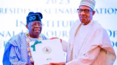 Bola Tinubu collect GCFR title