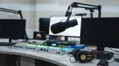 Radio studio 