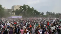 ঢাকায় 'মার্চ ফর গাজা' কর্মসূচি