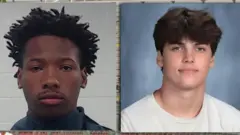 Karmelo Anthony (ibumoso) na Austin Metcalf 