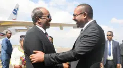 ቅድሚ ኣዋርሕ ፕረዚደንት ሶማልያ ኰይኑ ዝተመረጸ ሓሰን ሸኽ ማሕሙድ