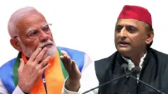नरेंद्र मोदी- अखिलेश यादव