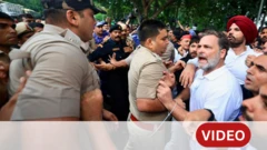 राहुल गांधी, प्रियंका गांधी यांना पोलिसांनी ताब्यात घेतलं तेव्हा काय घडलं?