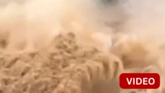 இலங்கை நீர்த்தேக்கத்திலிருந்து பெருக்கெடுத்து ஓடிய நீர்