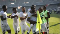 Black Stars dey celebrate