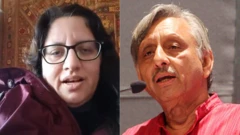 सुरन्या अय्यर और मणिशंकर अय्यर