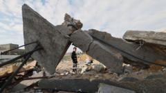 Развалины в Рафахе