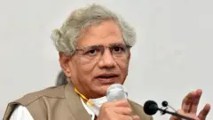 सीताराम येचुरी पिछले महीने से बीमारी की वजह से एम्स में भर्ती थे