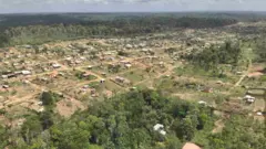 Área desmatada recebeu novas ocupações no Oiapoque; moradores chegam na esperança dos recursos do petróleo