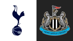 Tottenham Hotspur and Newcastle United club badges