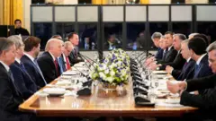 دیدار ترامپ با رهبران کشورهای آسیای میانه