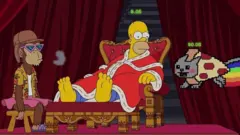 O personagem777 games casinodesenho animado Homer Simpson777 games casinoepisódio sobre NFTs