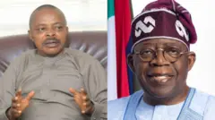 Aworan Joe Ajaero ati Bola Tinubu