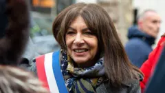 Anne Hidalgo, prefeita de Paris, na França