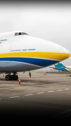 Дрон впав біля українського літака Ан-124 "Руслан" в аеропорту Лейпцига