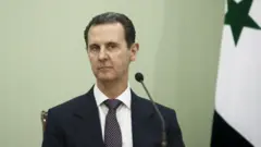 El depuesto líder de Siria, Bashar al Assad, en 2023